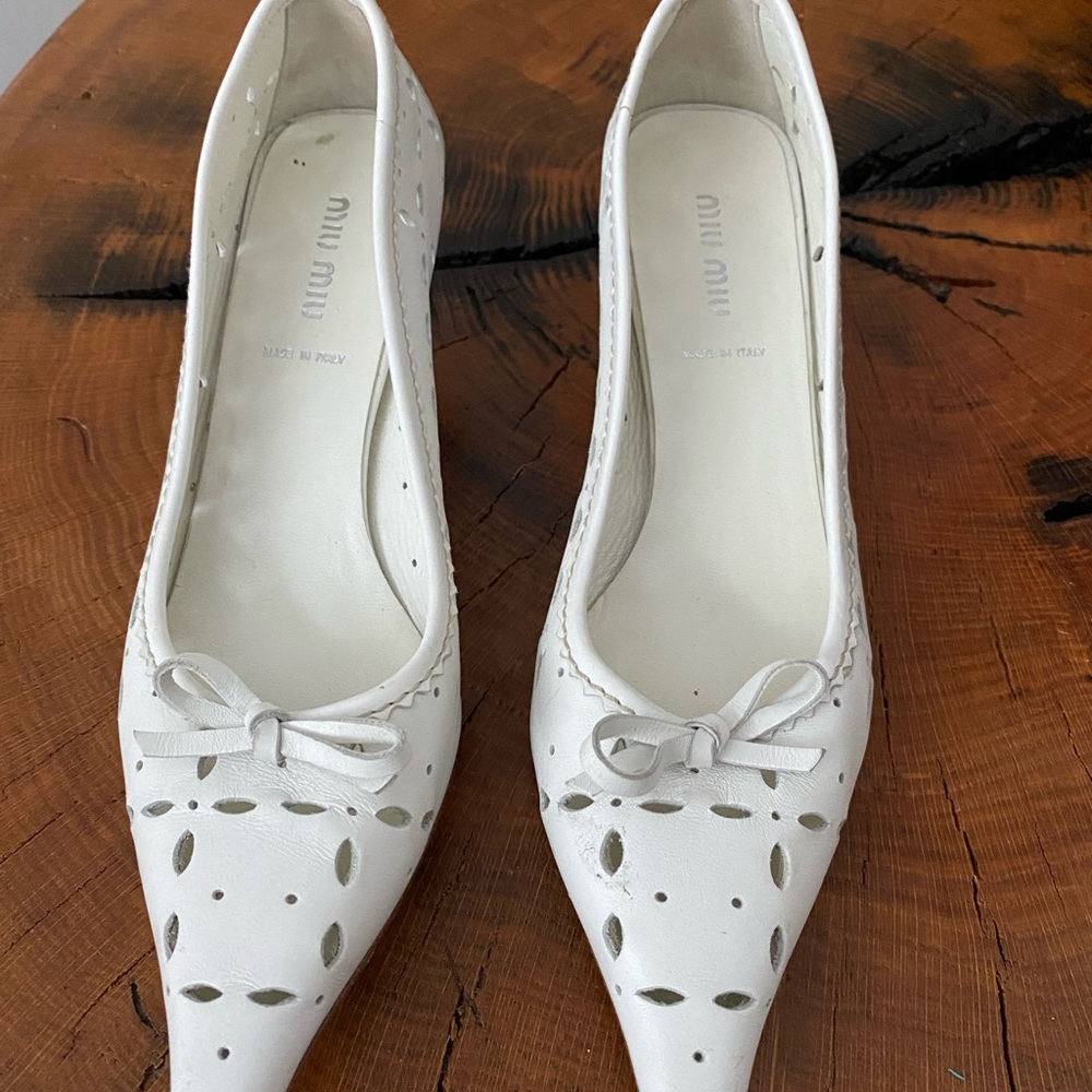 Miu Miu Leather Shoes